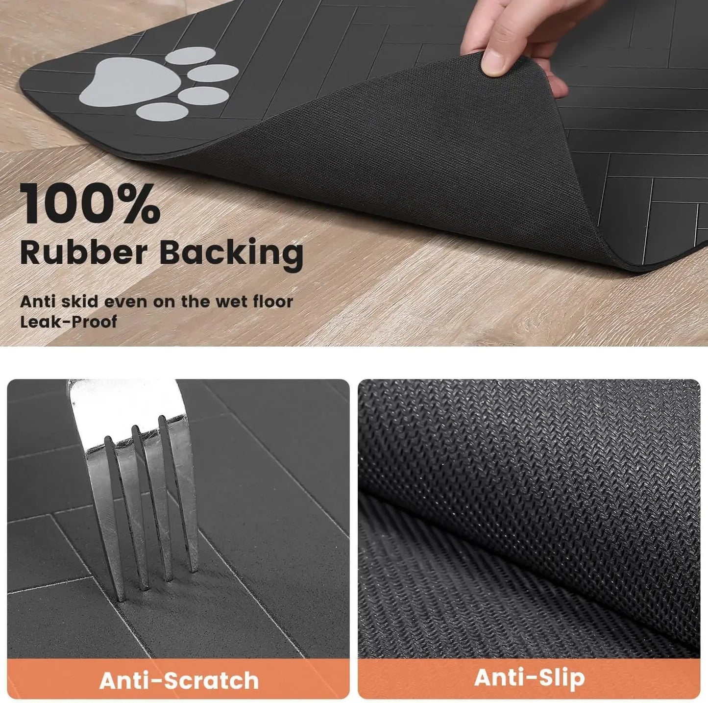 CleanZen – Tapis de Gamelle Absorbant Premium