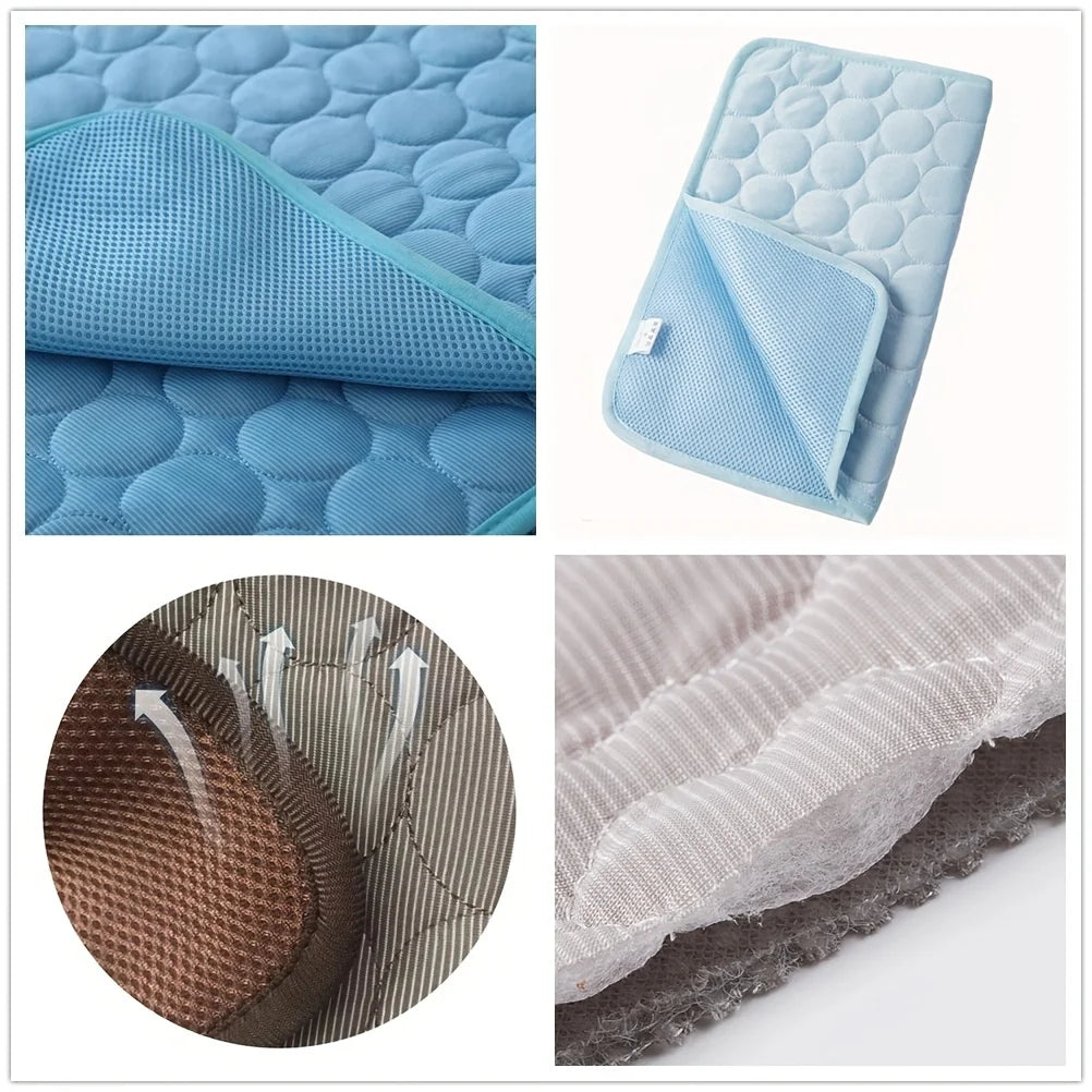 Brise de Pattes – Tapis Rafraîchissant Multi-usage