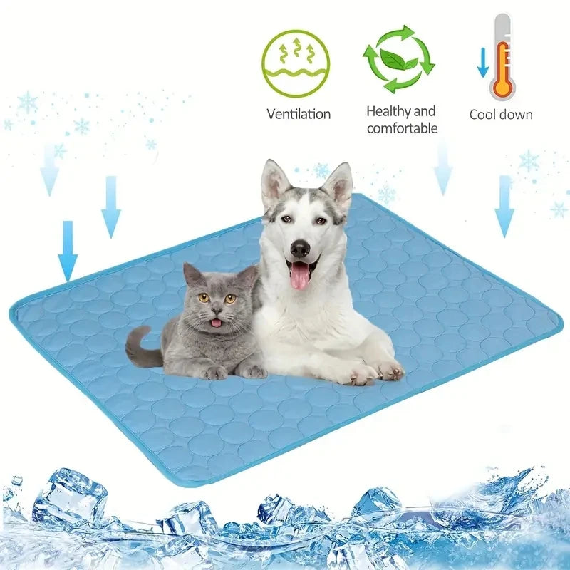 Brise de Pattes – Tapis Rafraîchissant Multi-usage