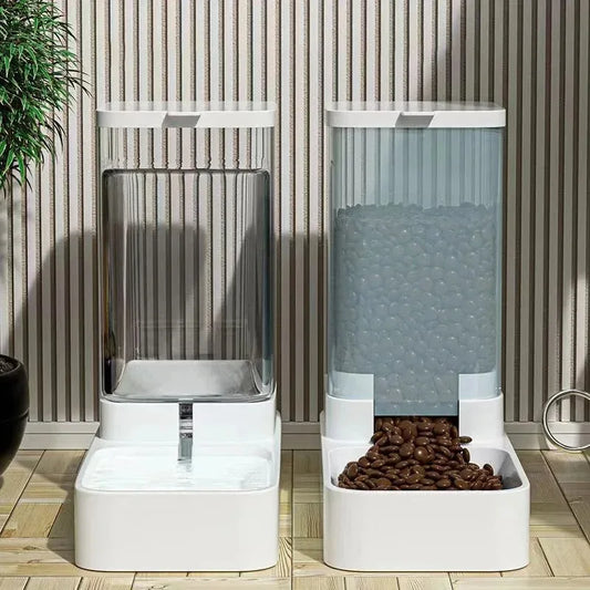 SoloZen – Distributeur 2-en-1 Eau ou Croquettes