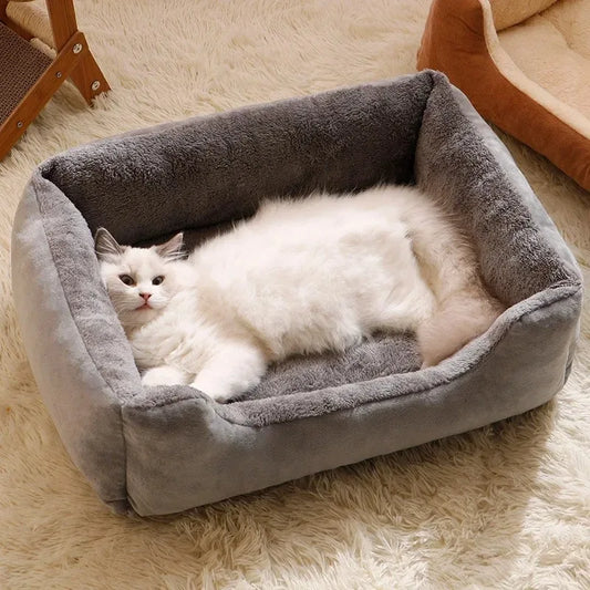 Panier moelleux pour chat & petit chien