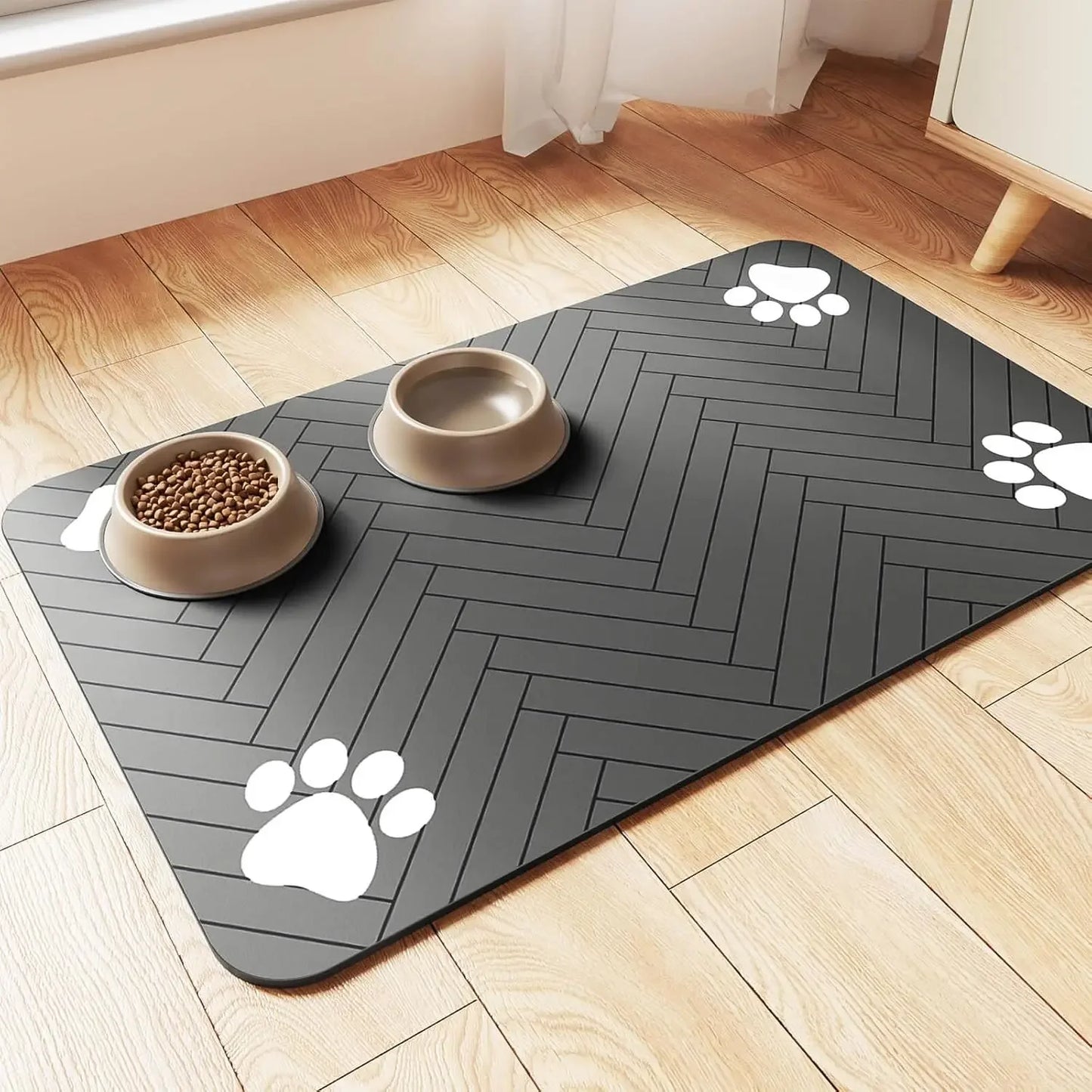 CleanZen – Tapis de Gamelle Absorbant Premium